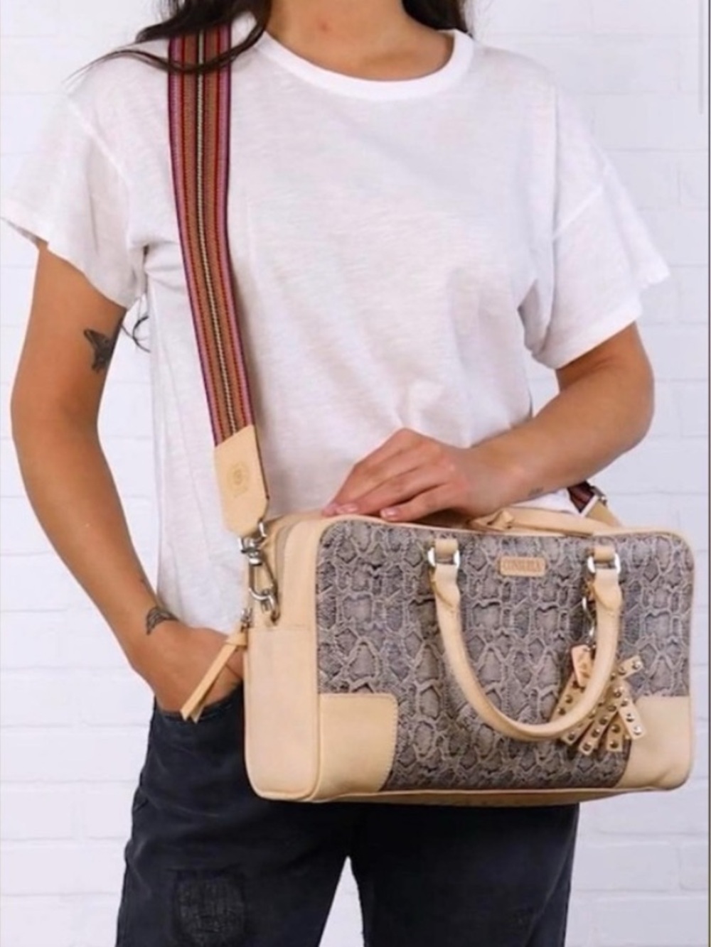 Consuela Wynn Large Satchel